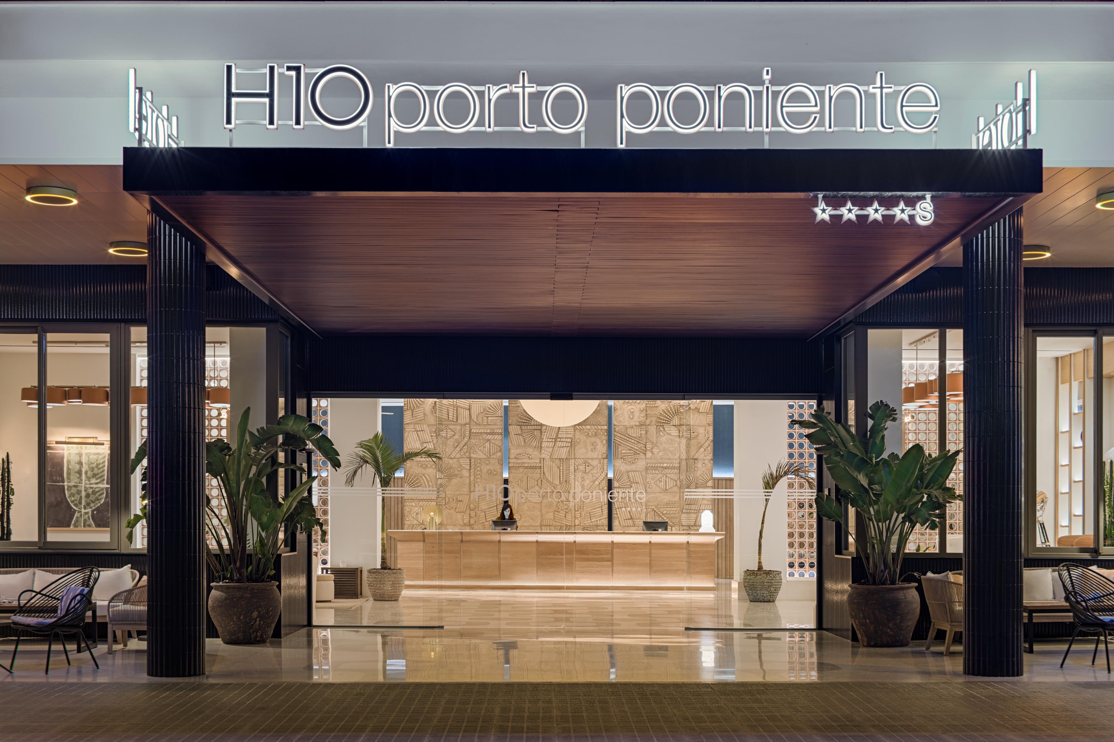 H10 Porto Poniente 4* Sup Hotel Benidorm Exterior foto